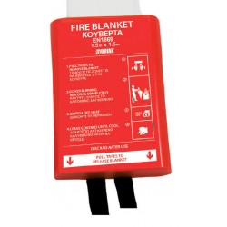 Πιστοποιημένη Πυρίμαχη Κουβέρτα 1,5 x 1,5m