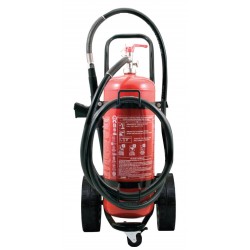 Τροχήλατος Πυροσβεστήρας 50Kg Ξηράς Σκόνης